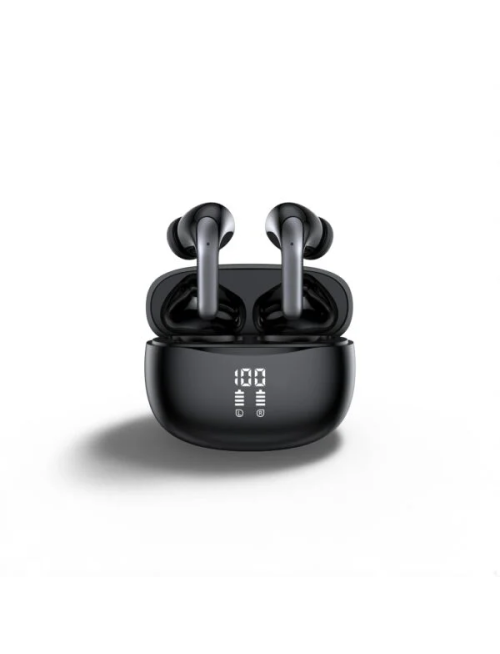 Bluetooth 5.3 Waterproof Wireless Earphones with LED Display Charging Case